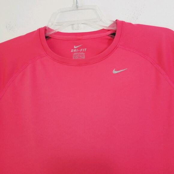 Nike dri-fit reflective running Athletic top L - Picture 5 of 8